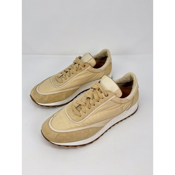 Good Man Brand Triumph Mens Shoes Brown Suede Trainer Sneakers Low Top US 10 - Picture 7 of 12